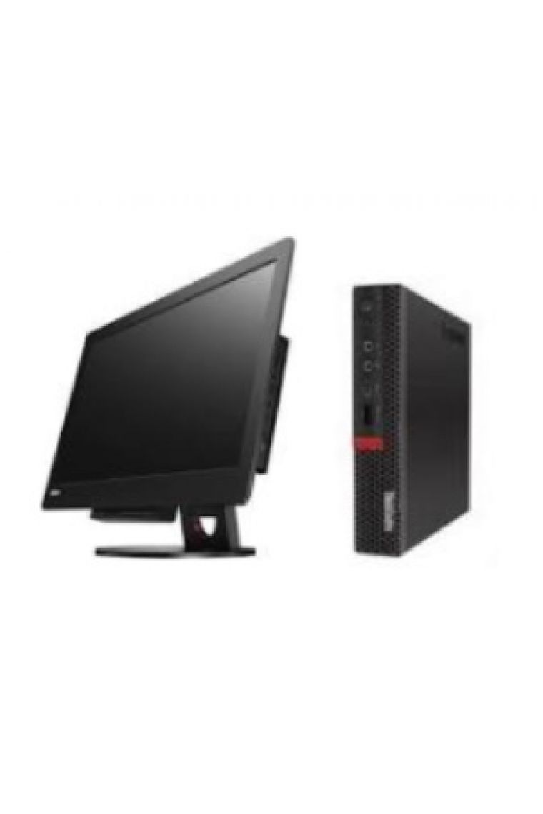 Lenovo Tiny PC & 24" Monitor